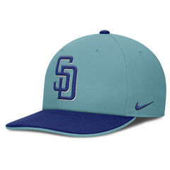 San Diego Padres Father's Day Pro Performance Snapback Hat Turquoise
