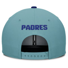 San Diego Padres Father's Day Pro Performance Snapback Hat Turquoise