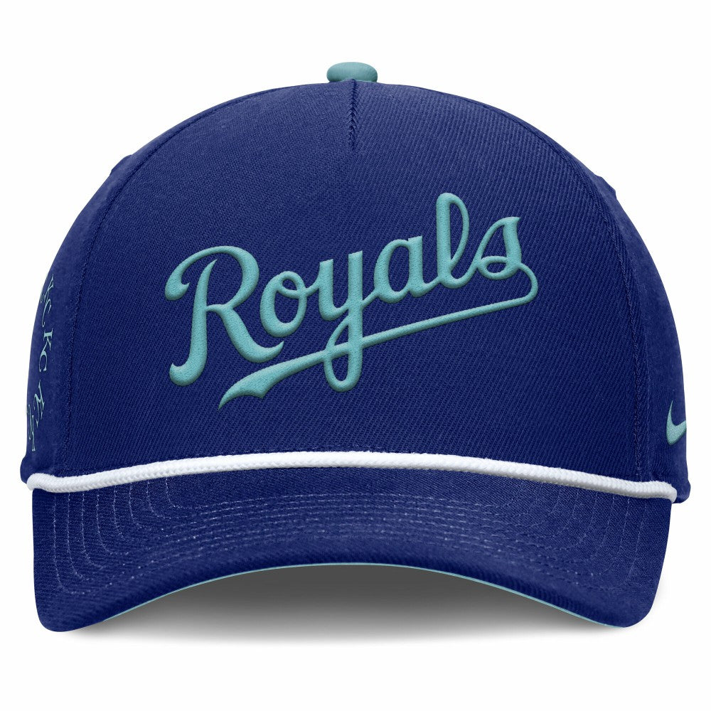Kansas City Royals Father's Day Rise Adjustable Hat Royal