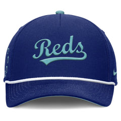 Cincinnati Reds Father's Day Rise Adjustable Hat Royal