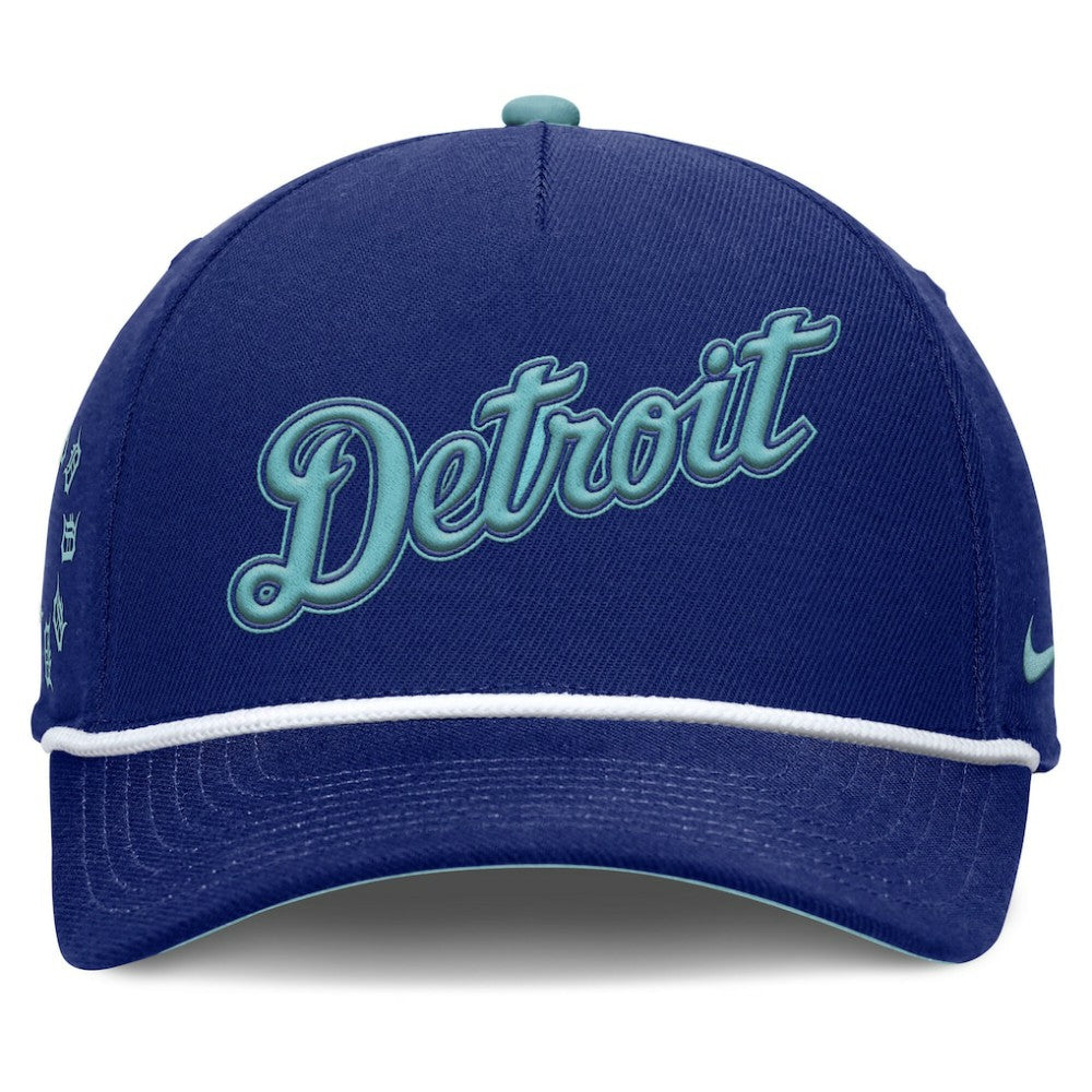 Detroit Tigers Father's Day Rise Adjustable Hat Royal