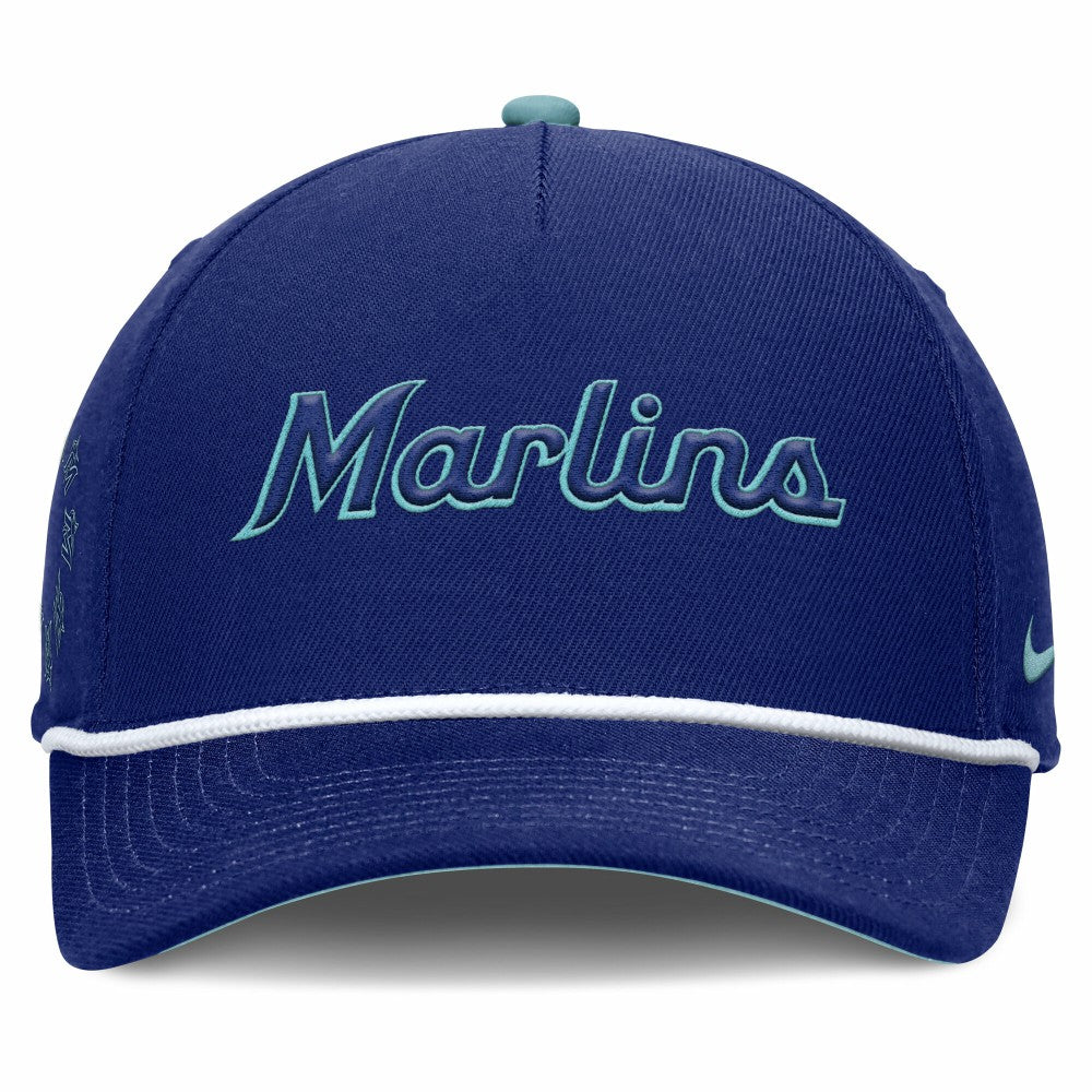 Miami Marlins Father's Day Rise Adjustable Hat Royal