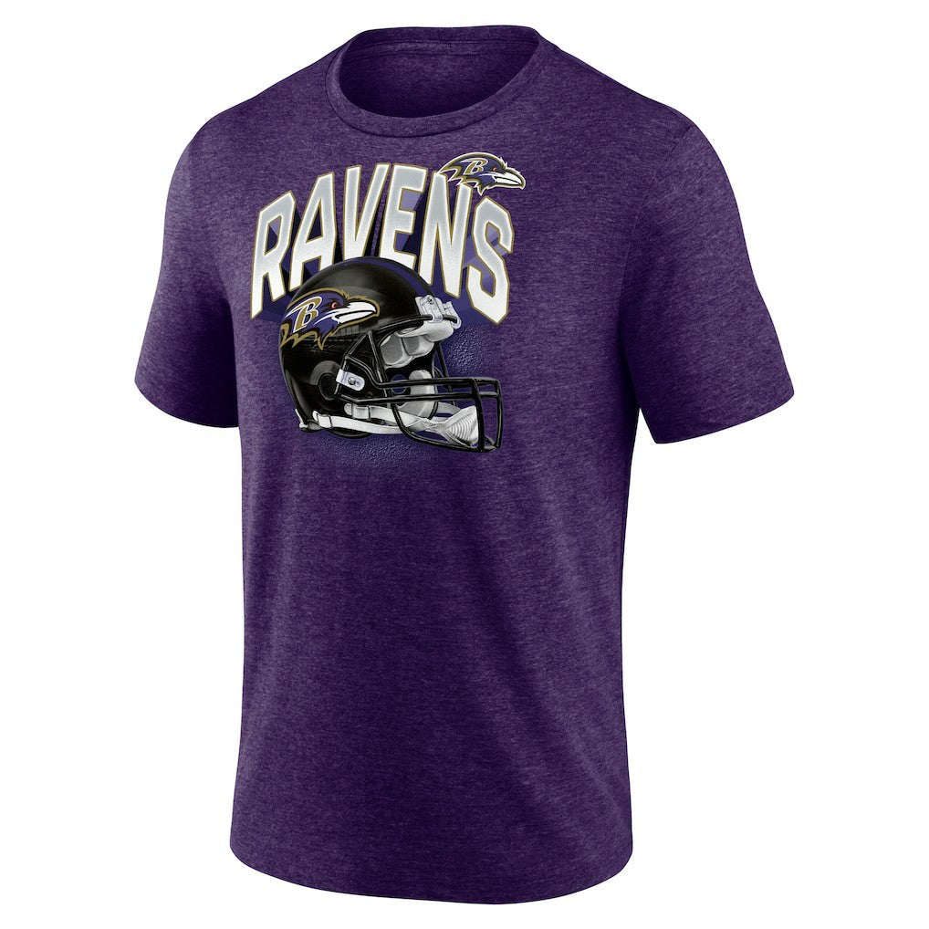 Baltimore Ravens Purple End Around Tri-Blend T-Shirt cheap