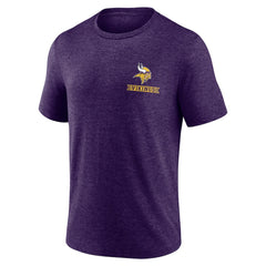 Minnesota Vikings Purple Diamond Scroll Tri-Blend T-Shirt cheap