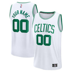 Boston Celtics Fast Break Custom Jersey - Association Edition - White for sale