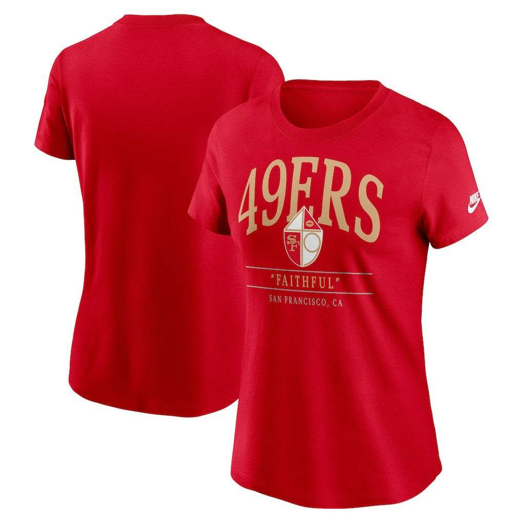 San Francisco 49ers Women's Hometown Local Pack T-Shirt - Scarlet for sale
