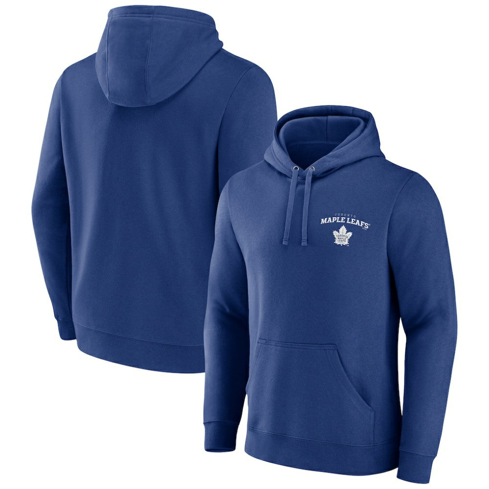 Toronto Maple Leafs Blue Team Lockup Pullover Hoodie Hoodies