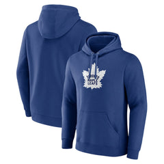 Toronto Maple Leafs Blue Primary Logo Pullover Hoodie Hoodies