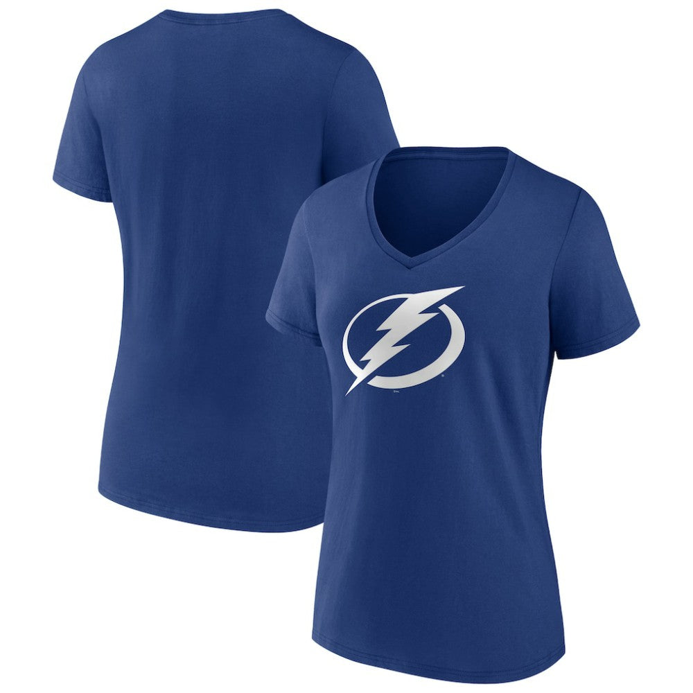Tampa Bay Lightning Women's Primary Logo T-Shirt - Blue T-shirts