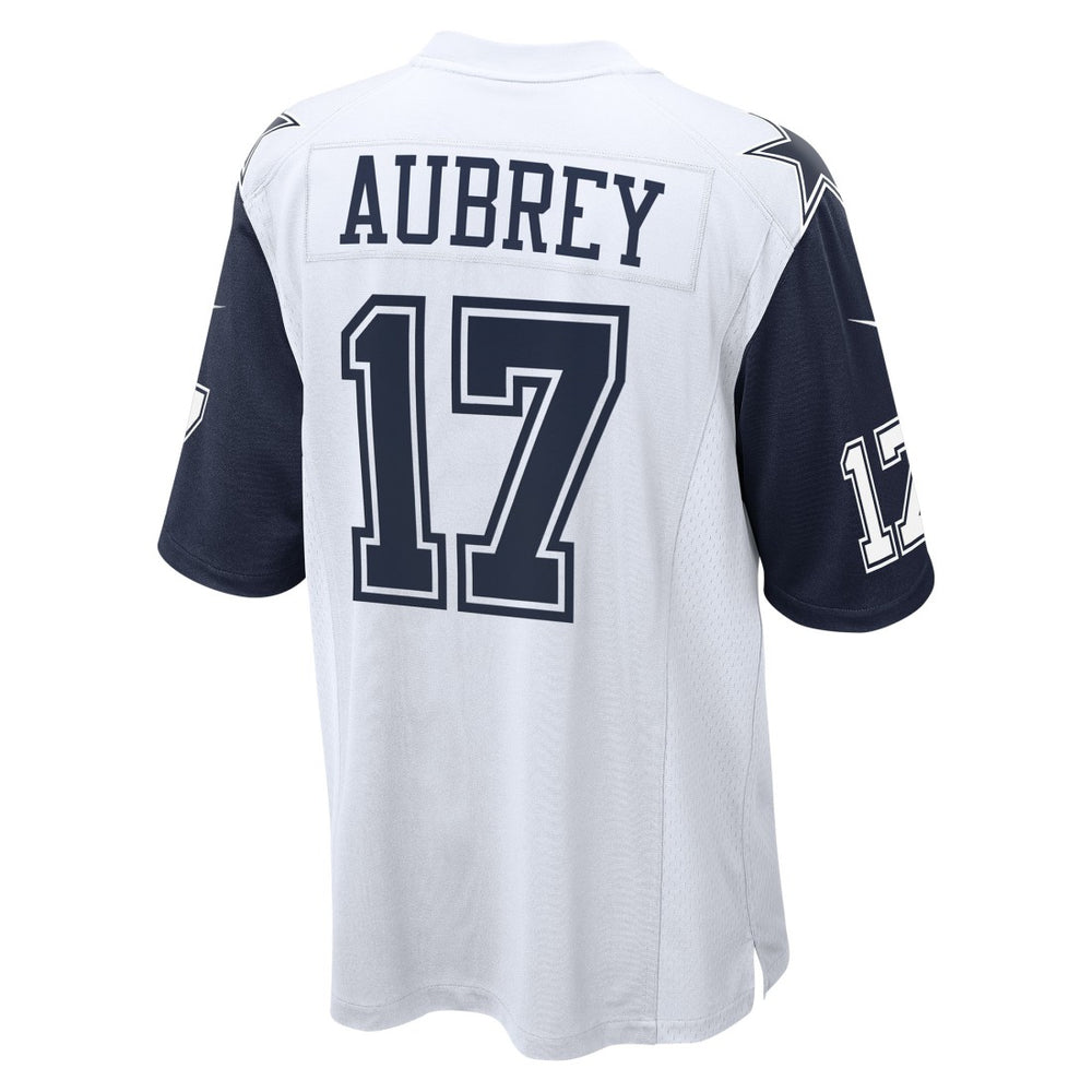 Brandon Aubrey Dallas Cowboys Alternate Game Team Jersey - White on sale