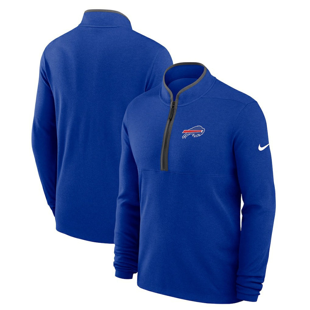 Buffalo Bills Lightweight Victory Dri-FIT Half-Zip Pullover - Royal sale