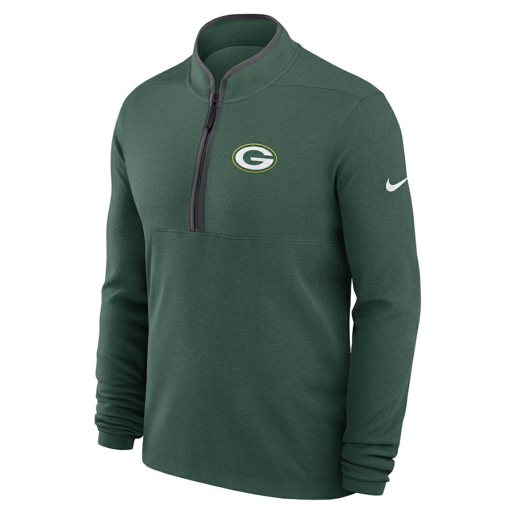 Green Bay Packers Lightweight Victory Dri-FIT Half-Zip Pullover - Green outlet