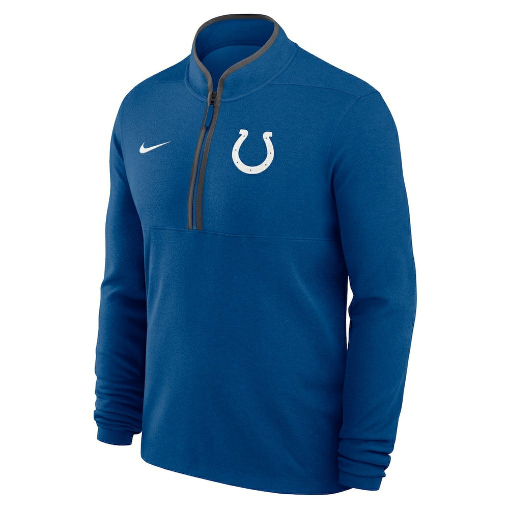 Indianapolis Colts Lightweight Victory Dri-FIT Half-Zip Pullover - Royal for sale
