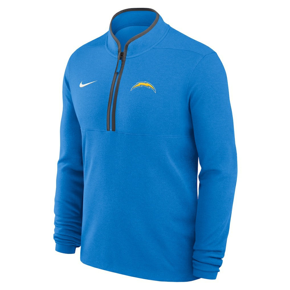 Los Angeles Chargers Lightweight Victory Dri-FIT Half-Zip Pullover - Powder Blue online