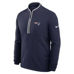 New England Patriots Lightweight Victory Dri-FIT Half-Zip Pullover - Navy sale