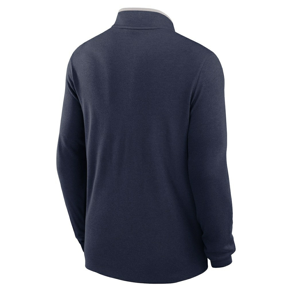 New England Patriots Lightweight Victory Dri-FIT Half-Zip Pullover - Navy sale