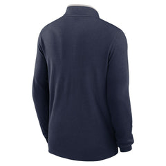 New England Patriots Lightweight Victory Dri-FIT Half-Zip Pullover - Navy sale