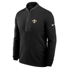 New Orleans Saints Lightweight Victory Dri-FIT Half-Zip Pullover - Black on sale