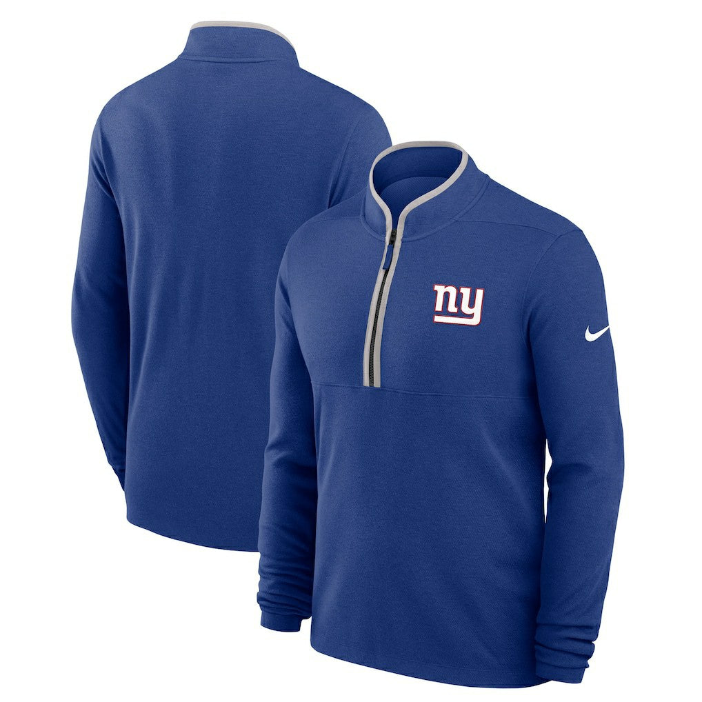 New York Giants Lightweight Victory Dri-FIT Half-Zip Pullover - Royal outlet