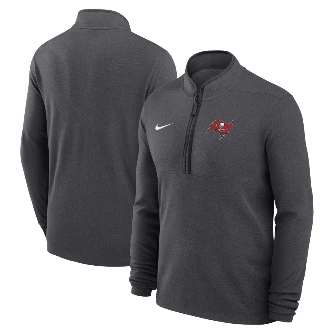 Tampa Bay Buccaneers Lightweight Victory Dri-FIT Half-Zip Pullover - Anthracite on sale