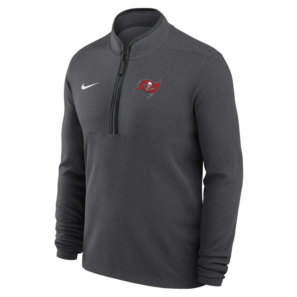 Tampa Bay Buccaneers Lightweight Victory Dri-FIT Half-Zip Pullover - Anthracite on sale