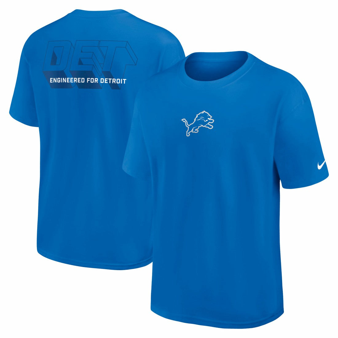 Detroit Lions Dominate The Game Essential Max90 T-Shirt - Blue cheap