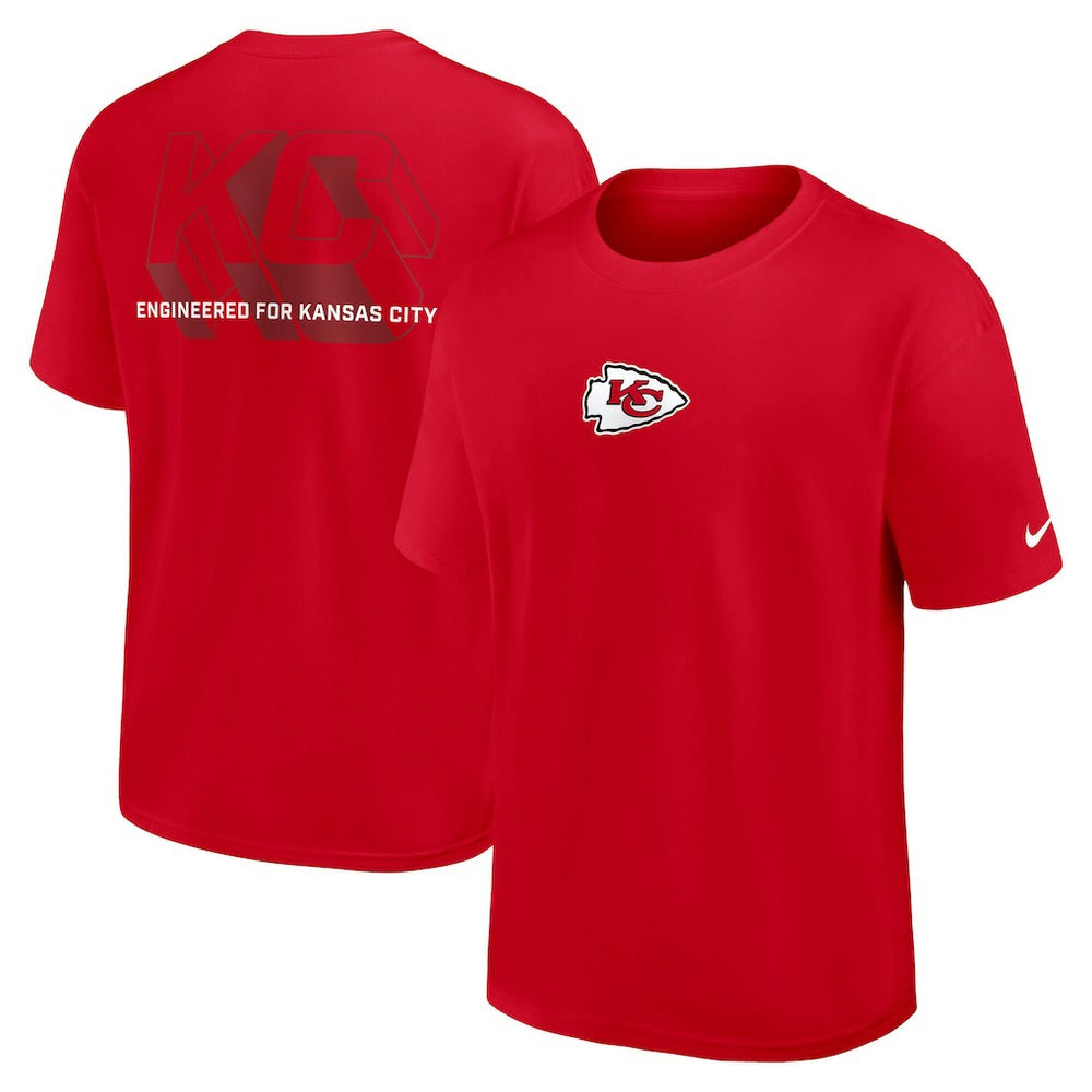 Kansas City Chiefs Dominate The Game Essential Max90 T-Shirt - Red for sale