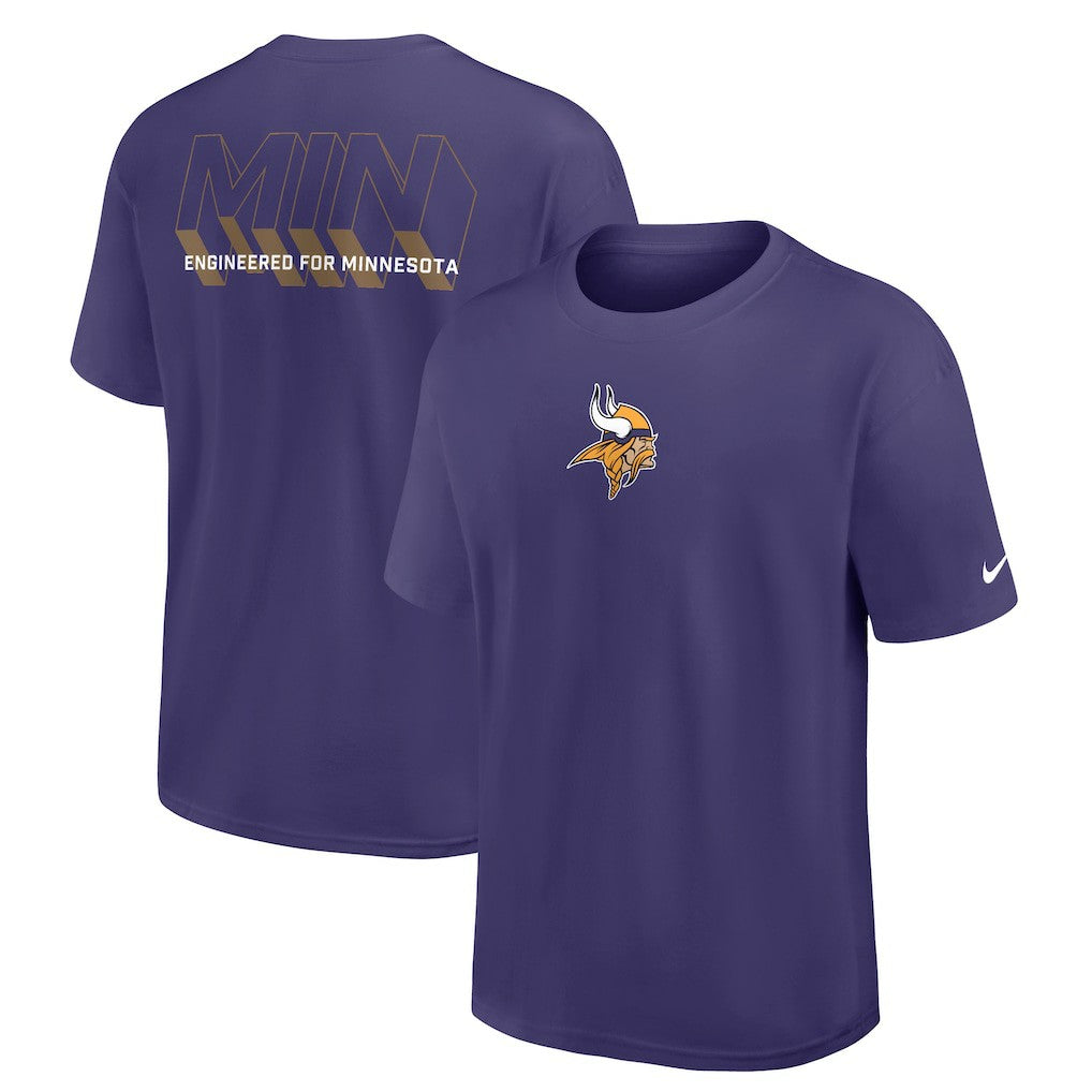 Minnesota Vikings Dominate The Game Essential Max90 T-Shirt - Purple online