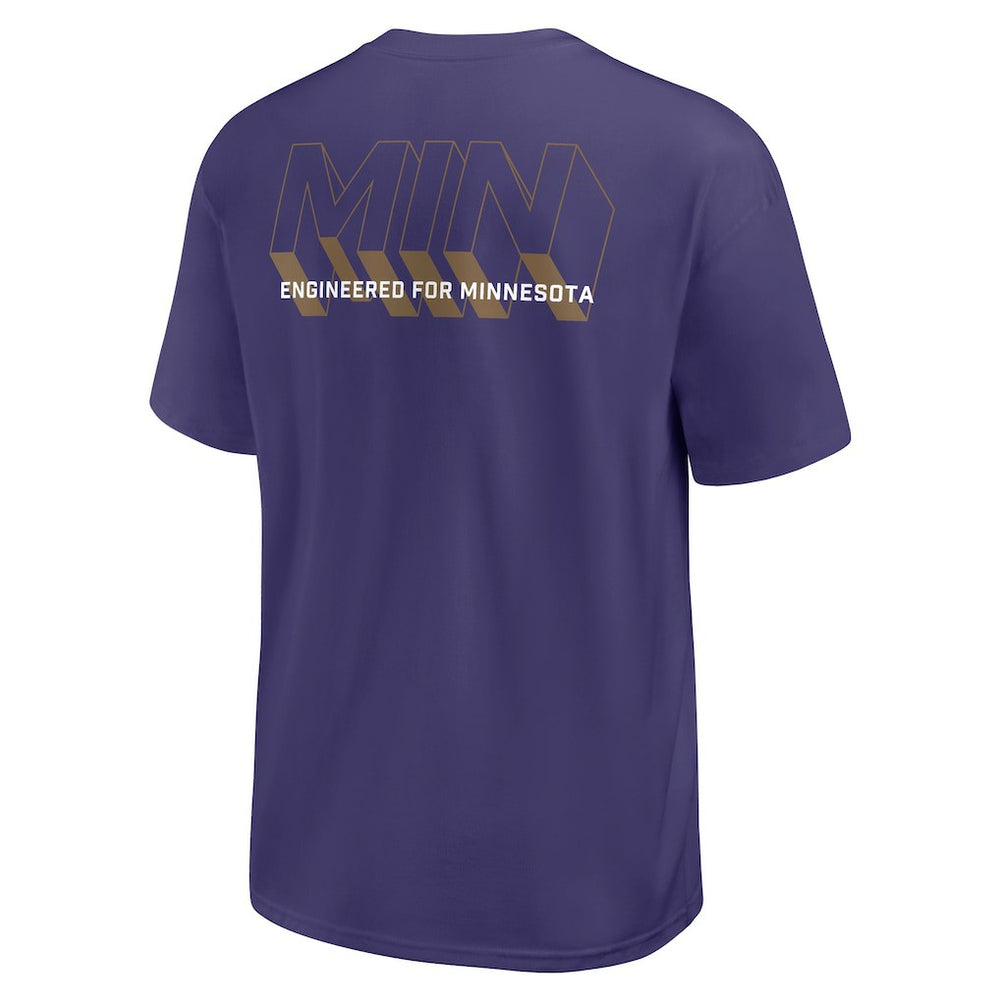 Minnesota Vikings Dominate The Game Essential Max90 T-Shirt - Purple online