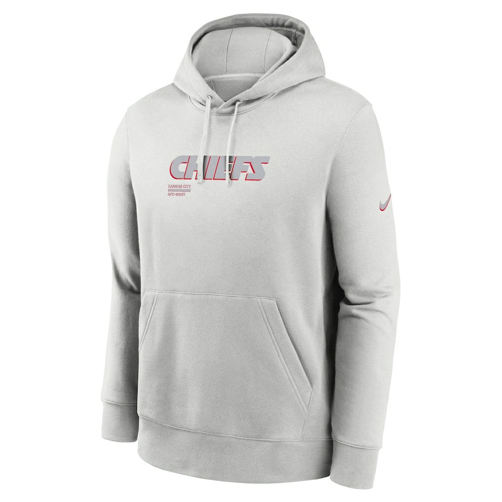 Kansas City Chiefs Edge Pack French Terry Club Pullover Hoodie - Gray discount