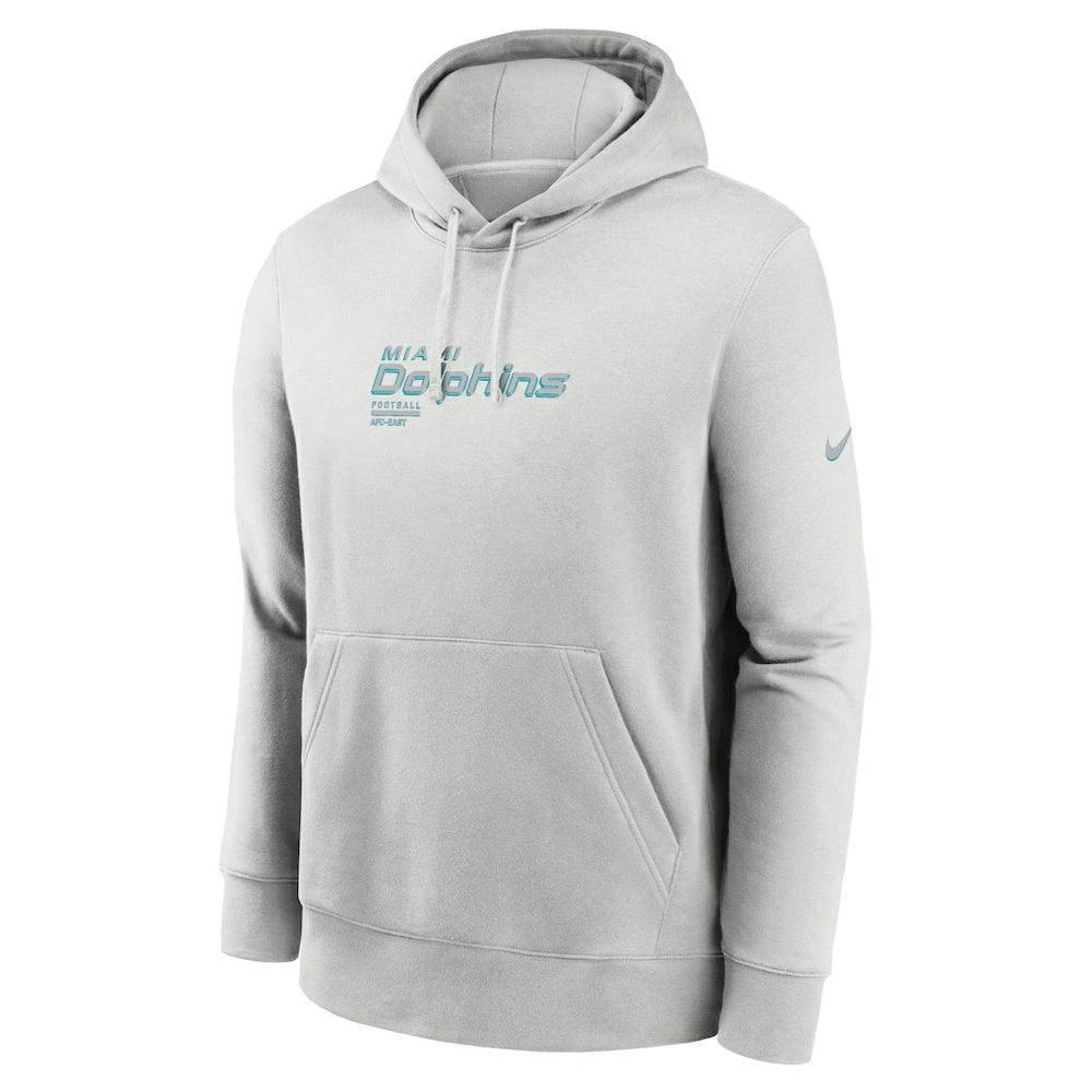 Miami Dolphins Edge Pack French Terry Club Pullover Hoodie - Gray online