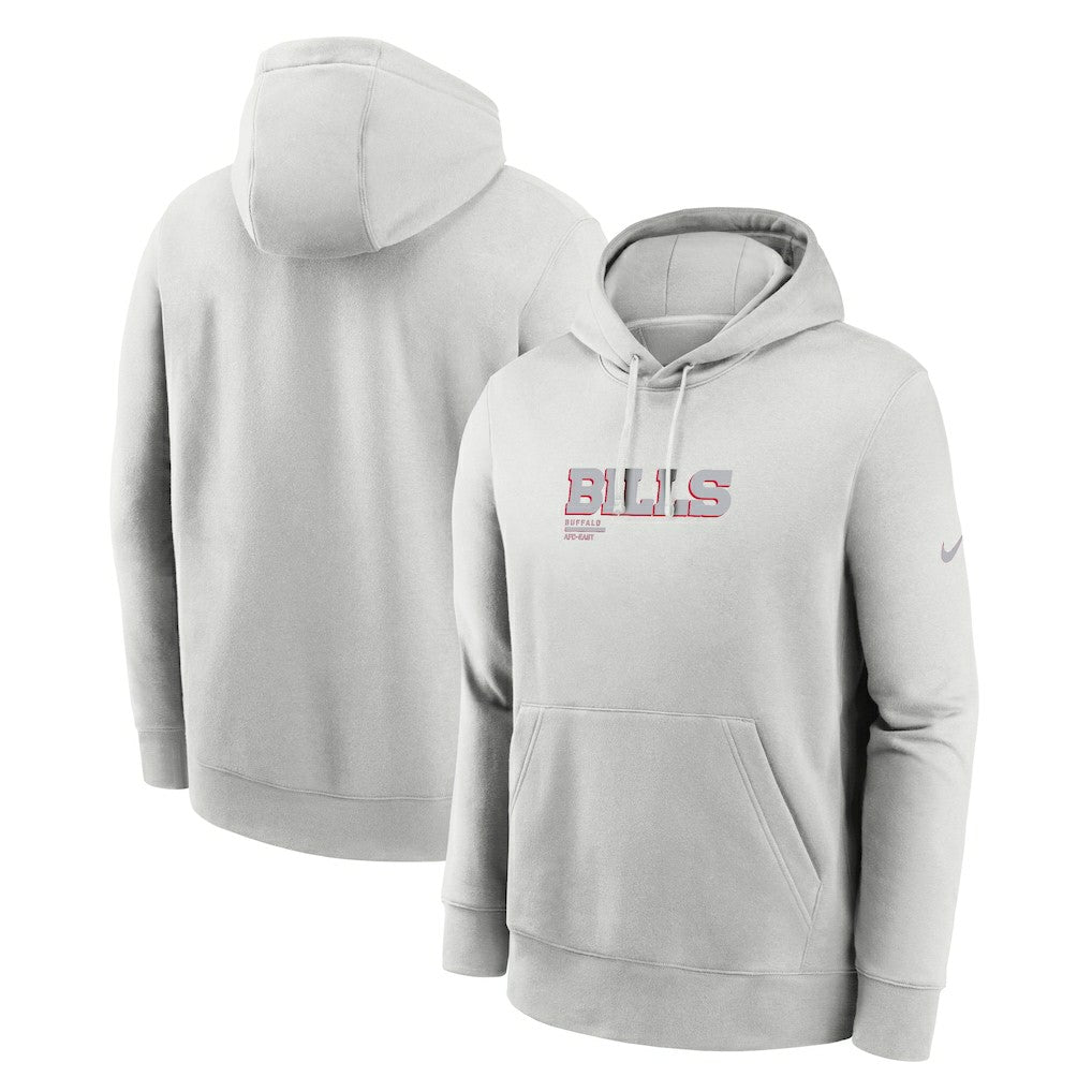 Buffalo Bills Edge Pack French Terry Club Pullover Hoodie - Gray outlet