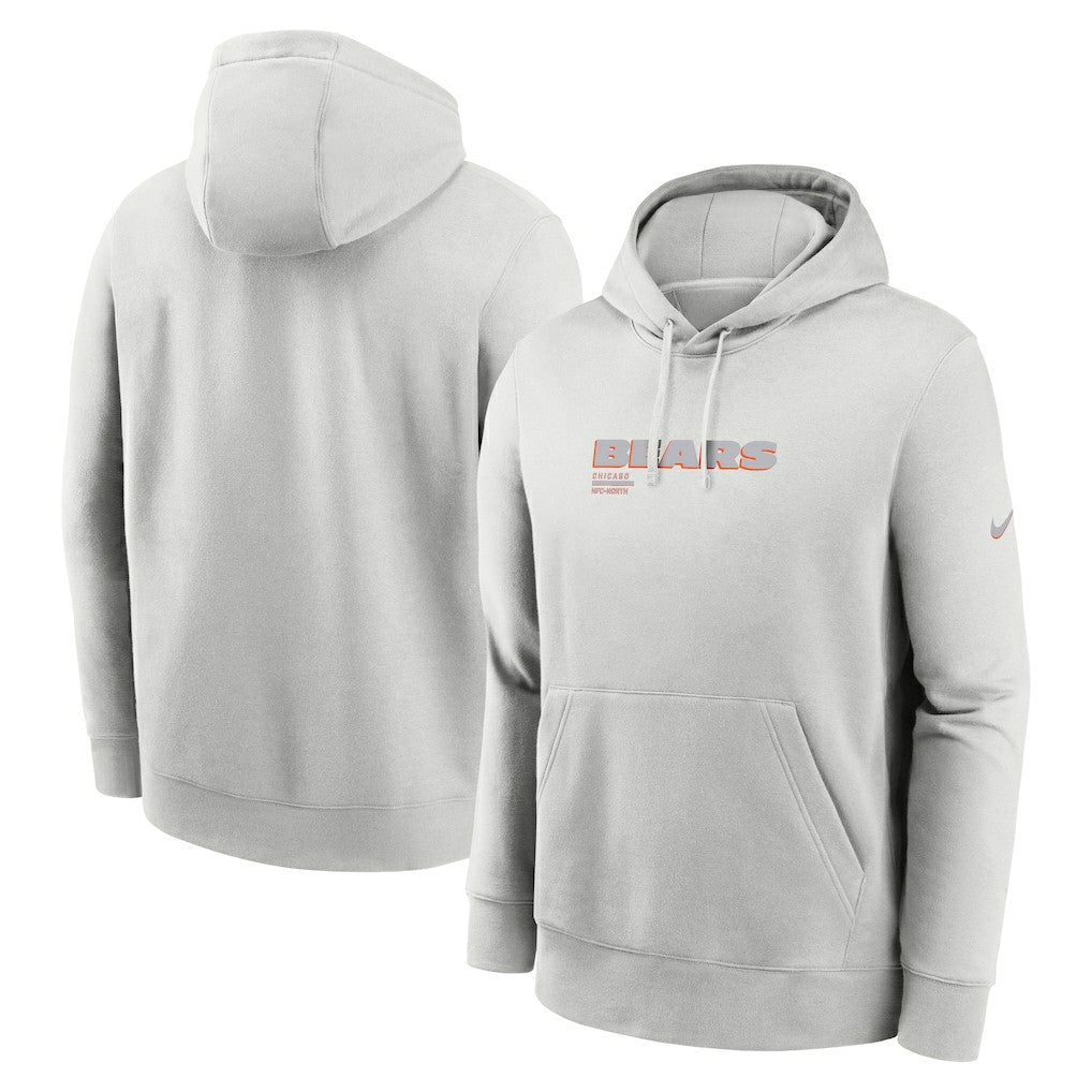 Chicago Bears Edge Pack French Terry Club Pullover Hoodie - Gray online