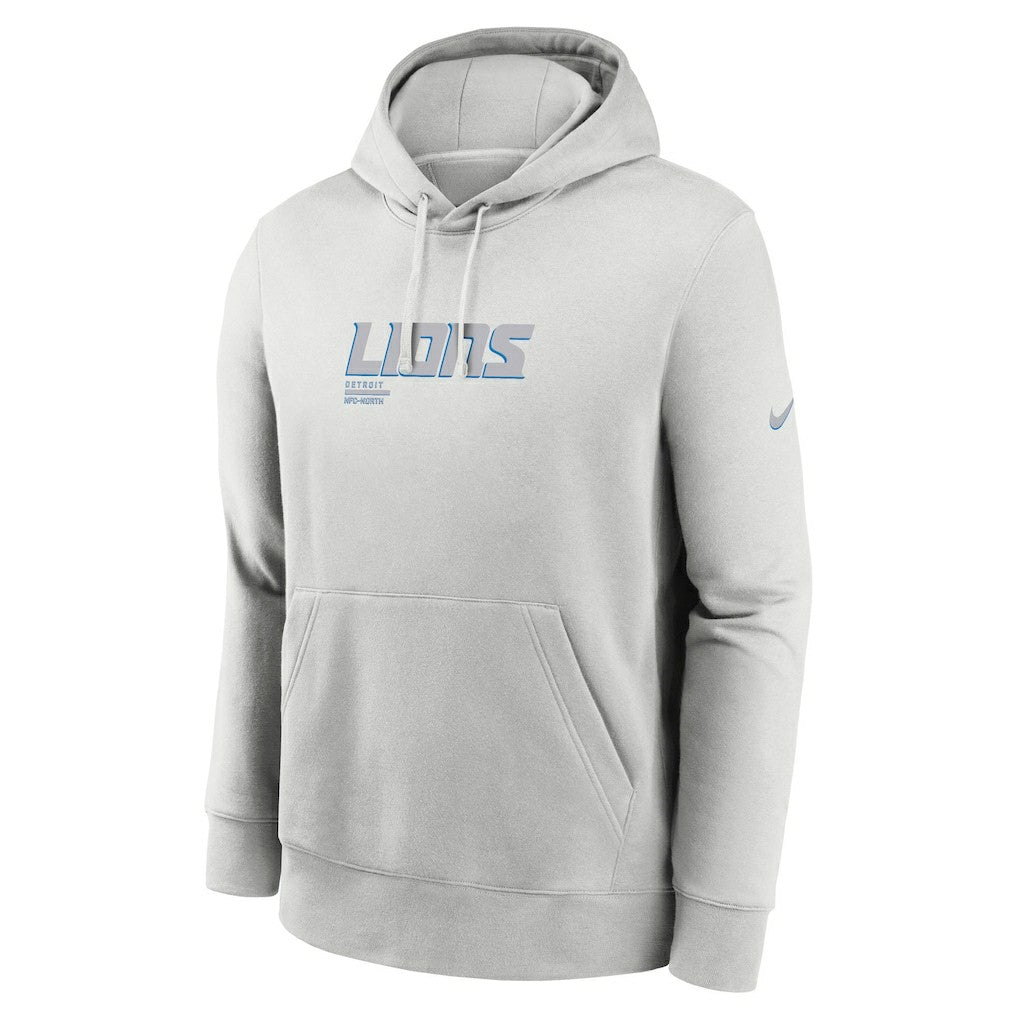 Detroit Lions Edge Pack French Terry Club Pullover Hoodie - Gray outlet