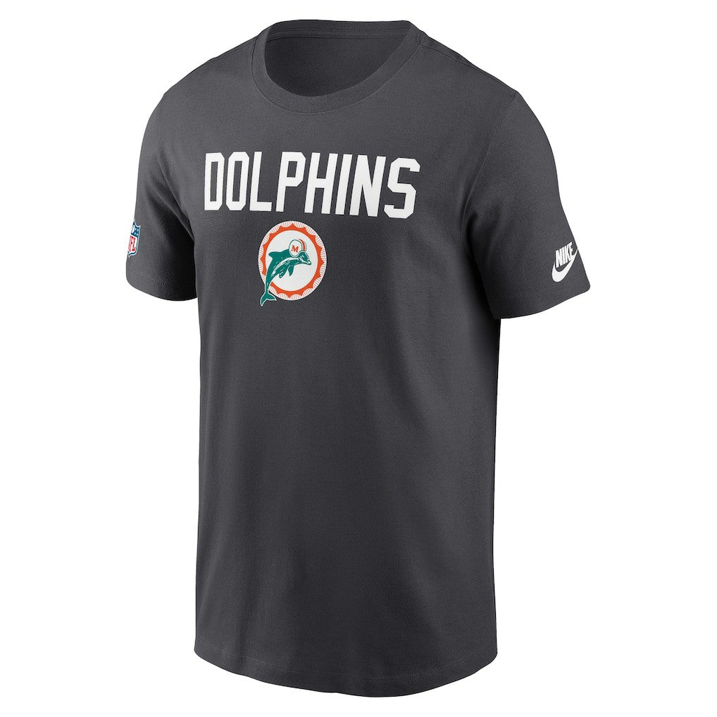 Miami Dolphins Alt Pack Onside Conversion Performance T-Shirt - Anthracite sale