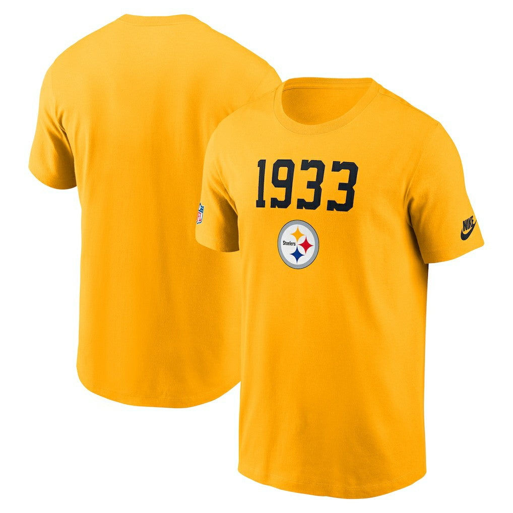 Pittsburgh Steelers 1933 Alt Pack Onside Conversion Performance T-Shirt - Gold on sale