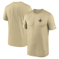 New Orleans Saints Sideline Alt Pack Legend Dri-FIT T-Shirt - Gold discount