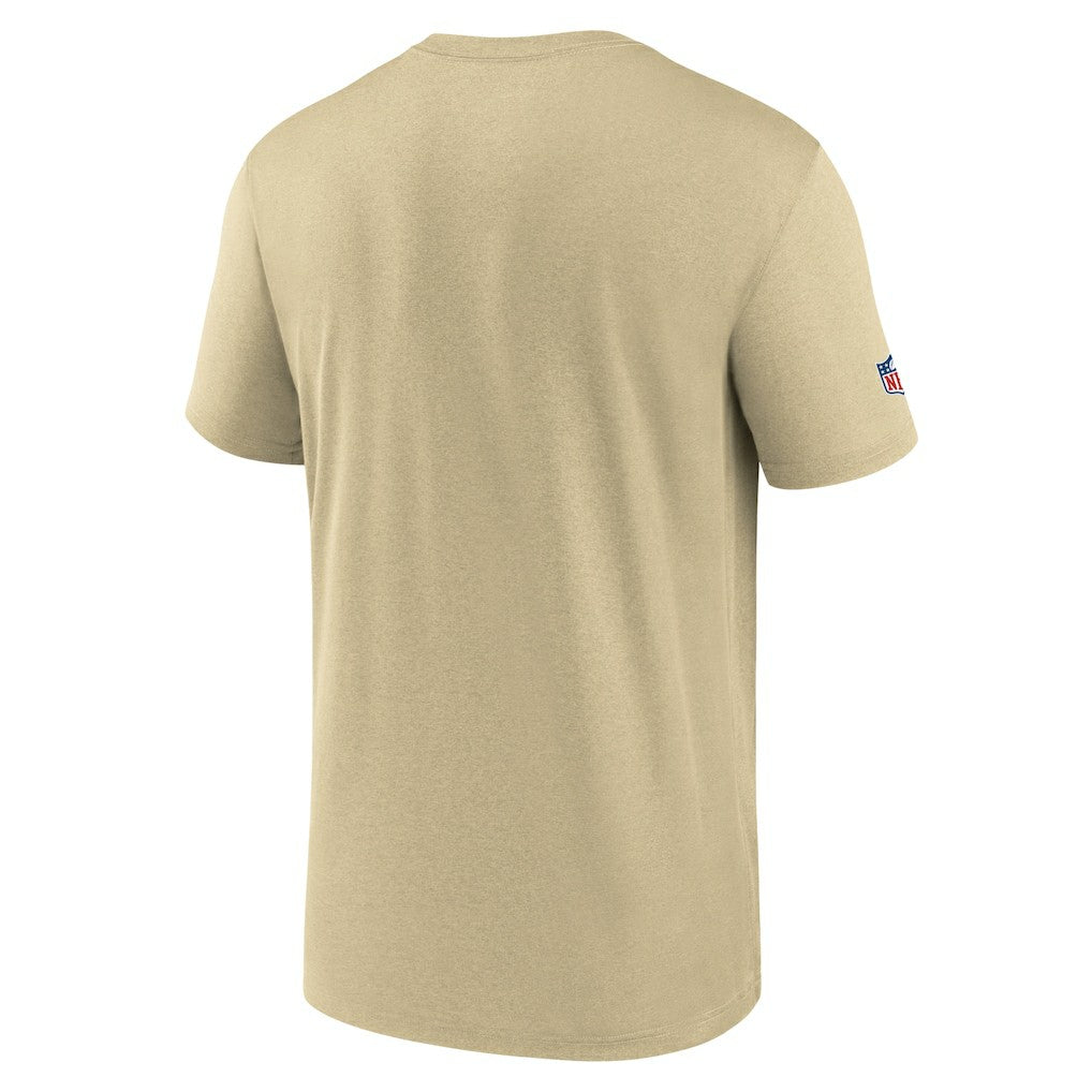 New Orleans Saints Sideline Alt Pack Legend Dri-FIT T-Shirt - Gold discount