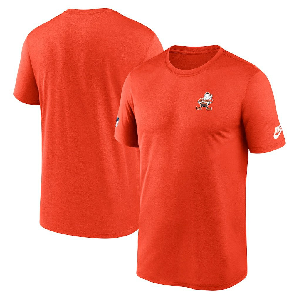 Cleveland Browns Sideline Alt Pack Legend Dri-FIT T-Shirt - Orange cheap