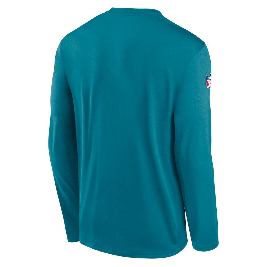Jacksonville Jaguars Legend Small Logo Dri-FIT Long Sleeve T-Shirt - Teal discount