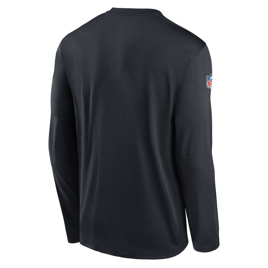 Houston Texans Legend Small Logo Dri-FIT Long Sleeve T-Shirt - Navy on sale