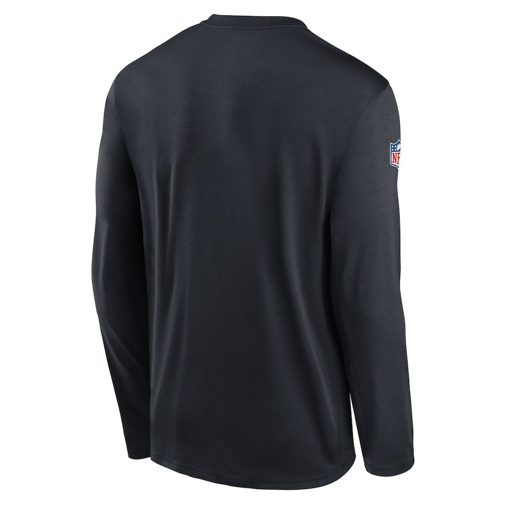 Houston Texans Legend Small Logo Dri-FIT Long Sleeve T-Shirt - Navy on sale