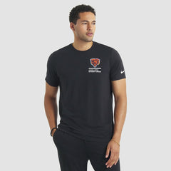 Chicago Bears 2025 NFL Crucial Catch Tri-Blend Dri-FIT T-Shirt - Black for sale