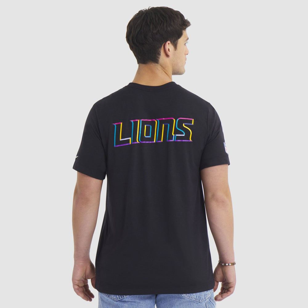 Detroit Lions 2025 NFL Crucial Catch Tri-Blend Dri-FIT T-Shirt - Black for sale