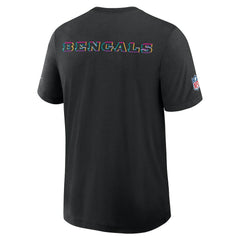 Cincinnati Bengals 2025 NFL Crucial Catch Tri-Blend Dri-FIT T-Shirt - Black discount