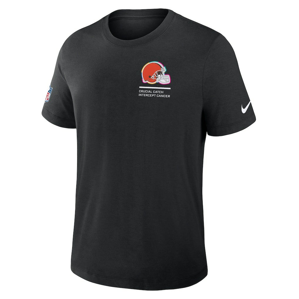 Cleveland Browns 2025 NFL Crucial Catch Tri-Blend Dri-FIT T-Shirt - Black outlet