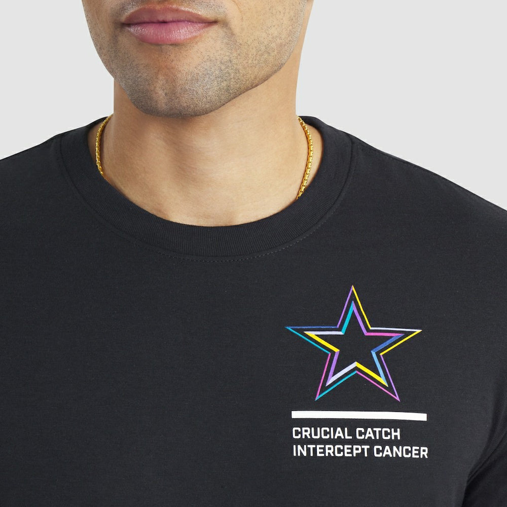 Dallas Cowboys 2025 NFL Crucial Catch Tri-Blend Dri-FIT T-Shirt - Black on sale