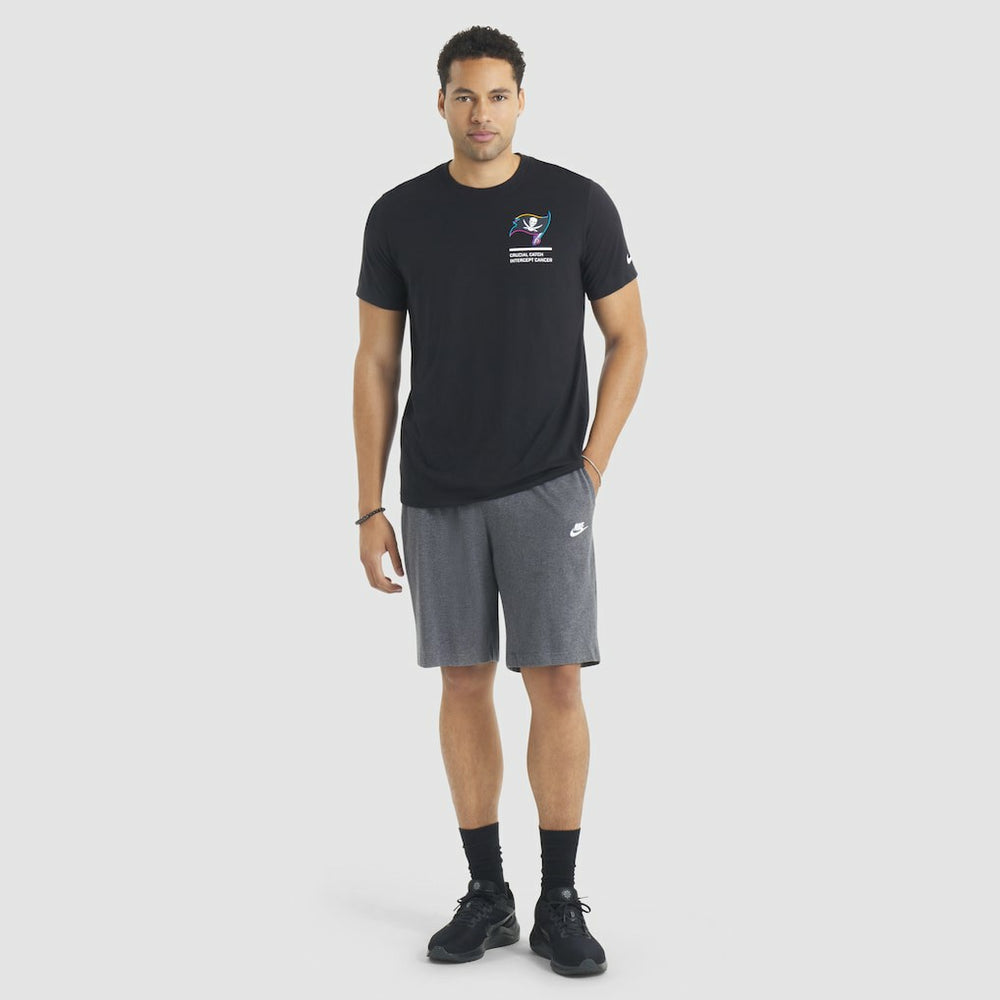 Tampa Bay Buccaneers 2025 NFL Crucial Catch Tri-Blend Dri-FIT T-Shirt - Black cheap