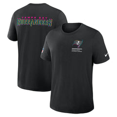 Tampa Bay Buccaneers 2025 NFL Crucial Catch Tri-Blend Dri-FIT T-Shirt - Black cheap