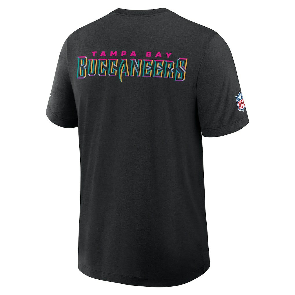 Tampa Bay Buccaneers 2025 NFL Crucial Catch Tri-Blend Dri-FIT T-Shirt - Black cheap